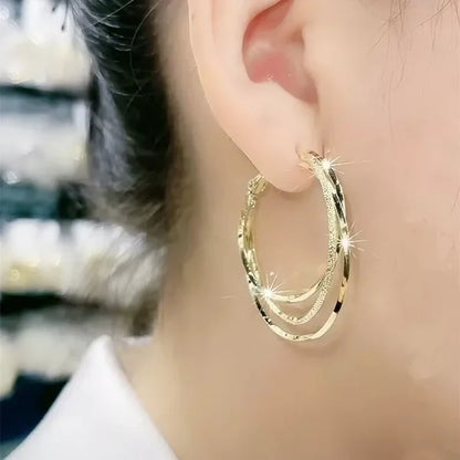 BowLift | Multi-layered hoop earrings
