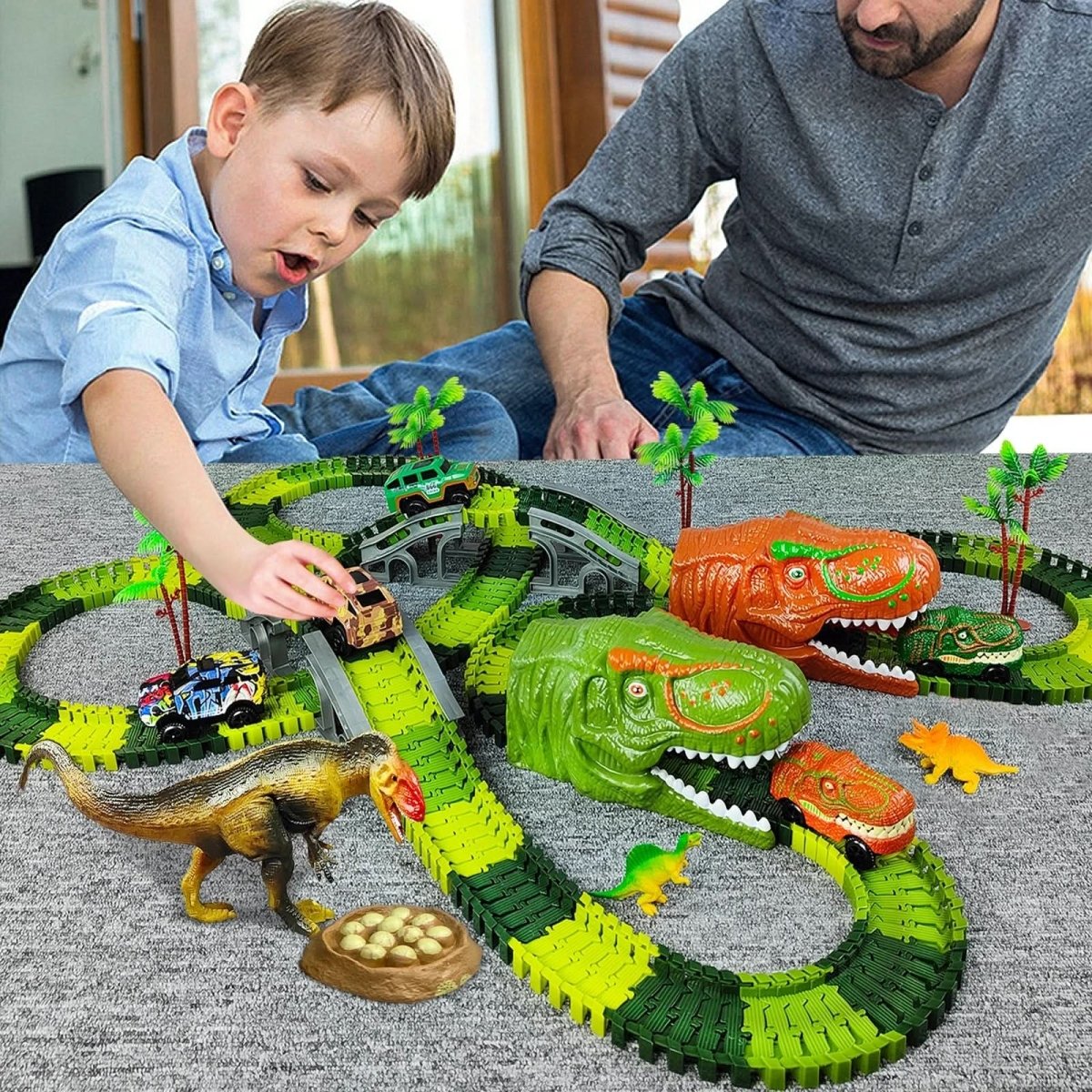 Skanto | Interactive Dino Train Set for Imaginative Kids Aged 3+