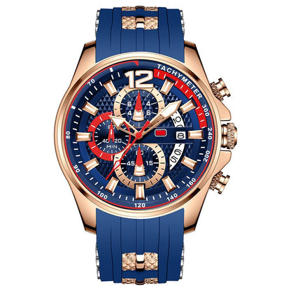 BowLift | Waterproof motorsport watch for men with luminous