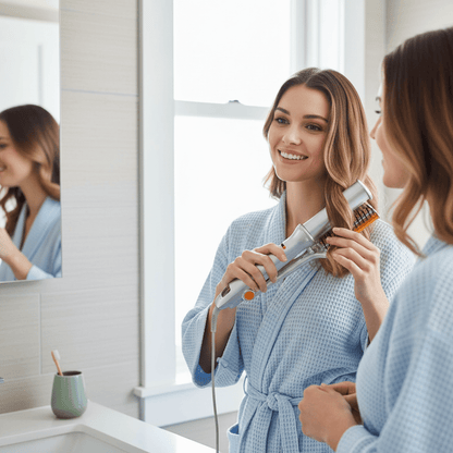 Kalsten | 2-in-1 Rotating Hair Brush for Effortless Styling