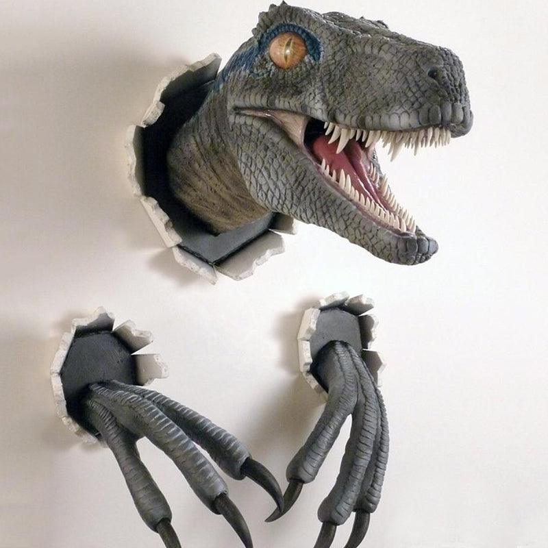 Skanto | Wall-Breaking Velociraptor Decoration