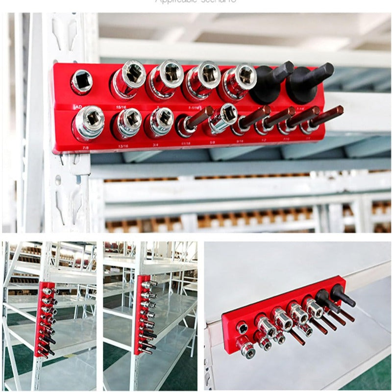 Heavy-Duty Magnetic Socket Organizer Bowlift
