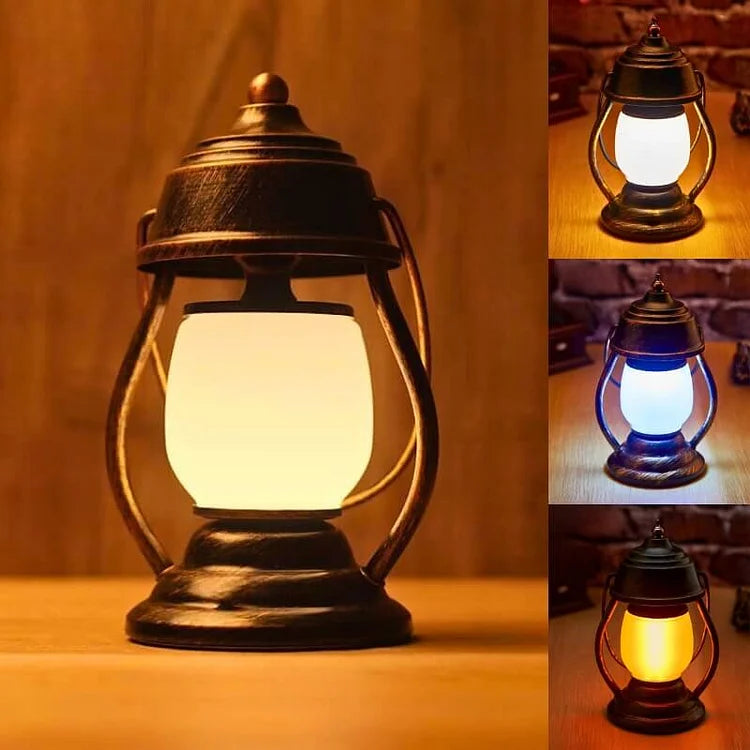 FlamaGlow - Rechargeable Camping LED Lantern Bowlift