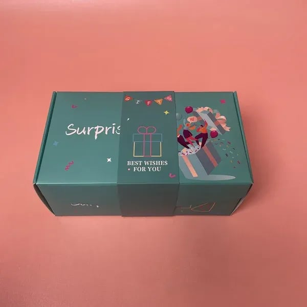 Skanto | Pop-Up Surprise Gift Box | Spring-Loaded Cubes | Hidden Compartment | Reusable Party Favor Box | For All Occasions