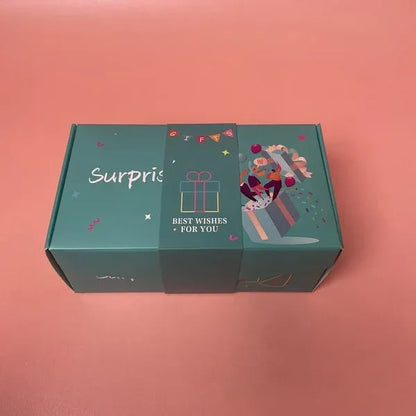 Skanto | Pop-Up Surprise Gift Box | Spring-Loaded Cubes | Hidden Compartment | Reusable Party Favor Box | For All Occasions
