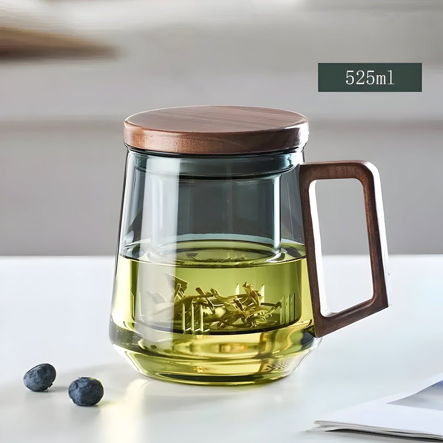 ArtisanBrew Mug – Heat-resistant Glass Mug for Tea | Brehn