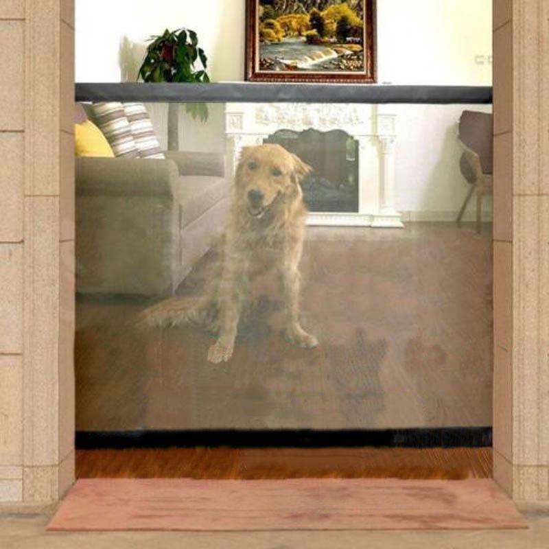 Skanto | Indoor Dog Fence The Magic Mesh Expandable Indoor Dog Gate