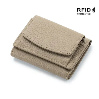 BowLift | RFID Blocking Wallet | Compact Leather Card Holder | Slim Travel Accessory for Men & Women