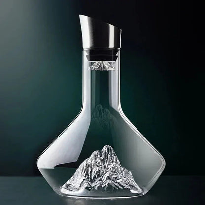 1500ml Iceberg Crystal Decanter – Exquisite lead-free wine aerator