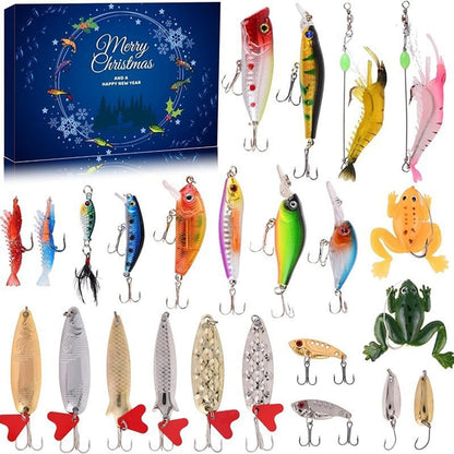 Skanto | 24-Day Christmas Countdown Fishing Tackle Set