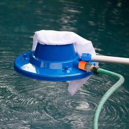 Sandsberg | Pool Leaf Vacuum, large Pool Leaf Suction Cleaner for in-ground and above-ground swimming pools (Blue)