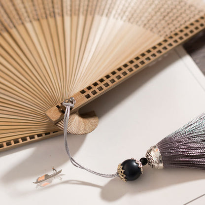 Skanto | Bamboo Silk Fan