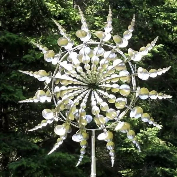 BowLift | a unique kinetic wind turbine made of metal
