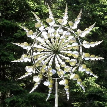 BowLift | a unique kinetic wind turbine made of metal