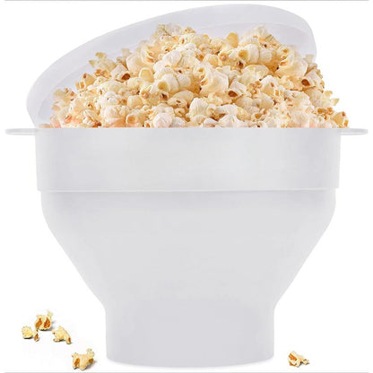 BowLift | Collapsible Silicone Microwave Popcorn Popper
