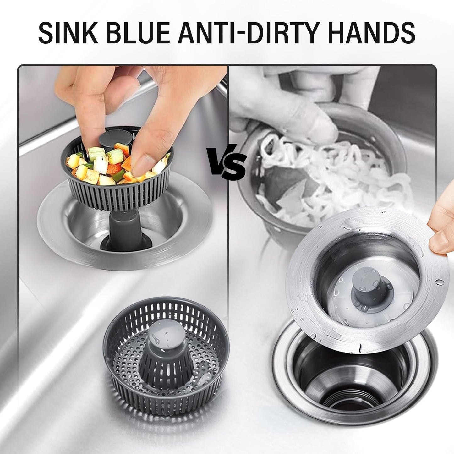 BowLift | New Upgraded Sink Bounce Core Drain Strainer