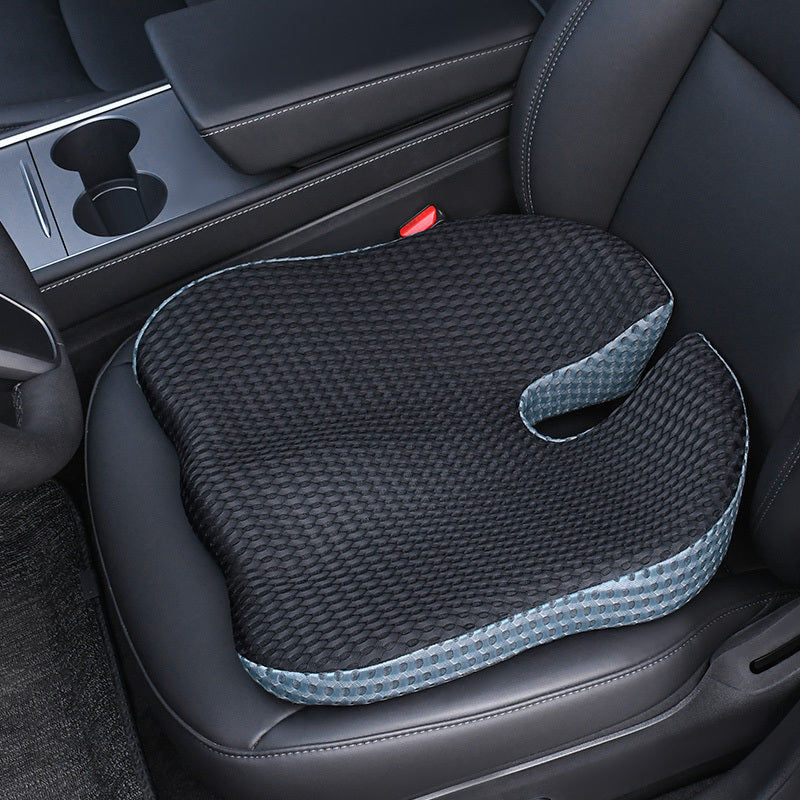 BowLift | Ergonomic Seat Cushion Triacomfort | Triangular Shape with Memory Foam | Breathable & Pressure-Relieving | For Car & Office