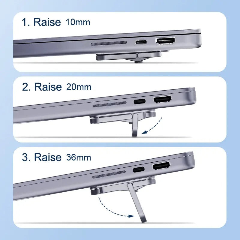 Invisible Aluminum Laptop Stand Bowlift