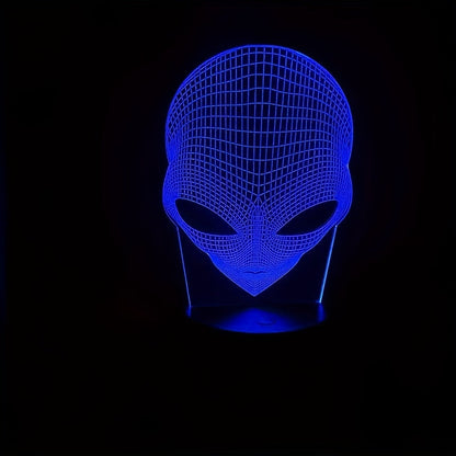 BowLift | AstroLight – 3D-alien lamp with LED color lighting and touch control