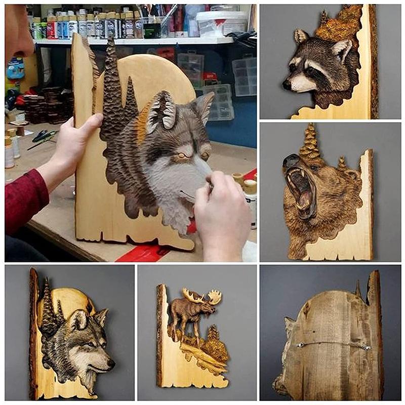 Skanto | Animal Engraving Craft Wall Decor