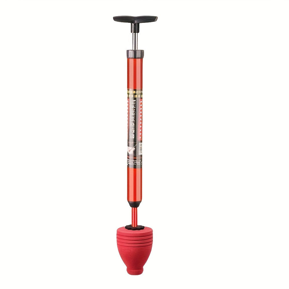 Skanto | Heavy-Duty Pneumatic Toilet Cleaner - High-Pressure Drain Cleaner with Humanized Pump Design, Rubber Material, Commercial Tool for Removing Toilet, Sink, and Pipe Clogs.