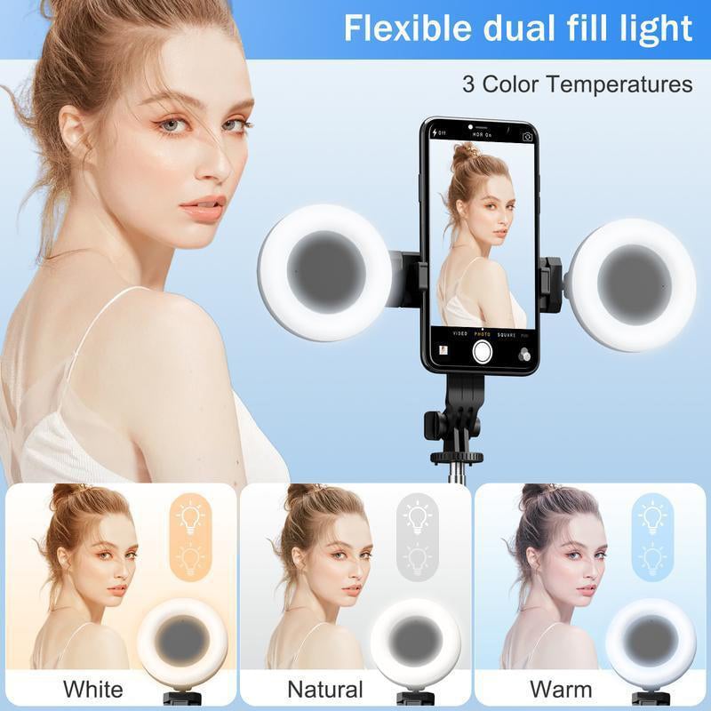BowLift | New 6 in 1 Selfie Stick With Fill Light