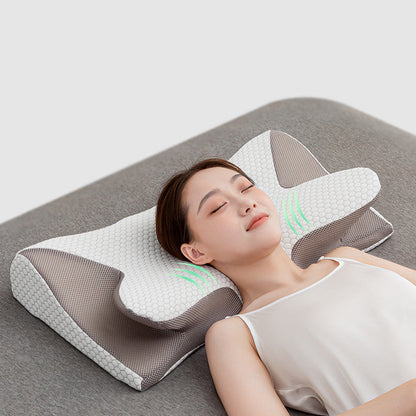 Ice Silk and Graphene gray breathable pillowcase for a cool and fresh-scented sleeping experience | Karnz