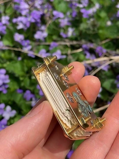 BowLift | Mini Flower Press | Compact Botanical Keepsake Maker | Portable Craft Tool