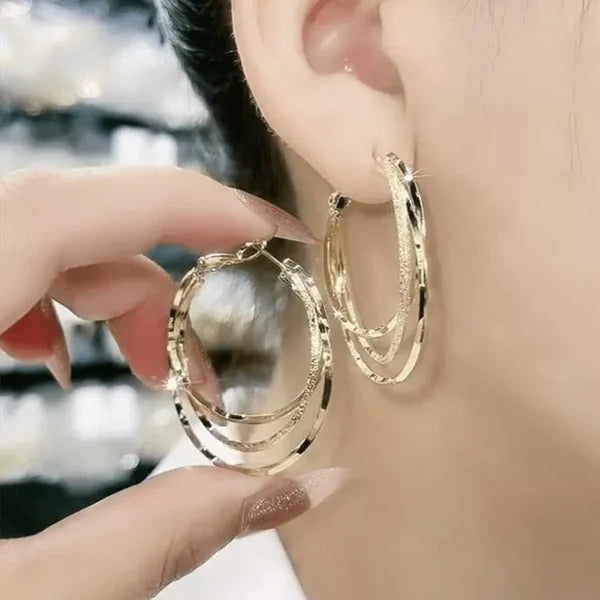 BowLift | Multi-layered hoop earrings