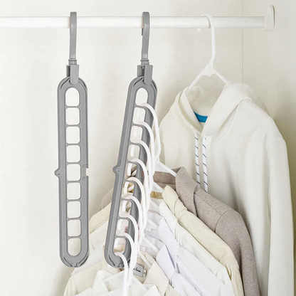 BowLift | 9 in 1 Wonder Hook Turbo — Finally order, space, and stress-free mornings in the wardrobe! (5 pieces)