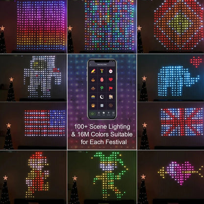 Skanto | ColorWave LED Curtain Sync Lights