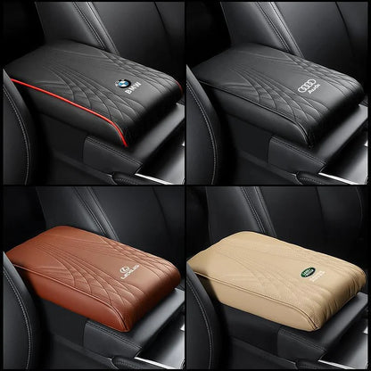 Exclusive Logo Raised Pad for Car Armrest Cover