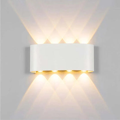 Skanto | Modern White LED Waterproof Wall Lamp