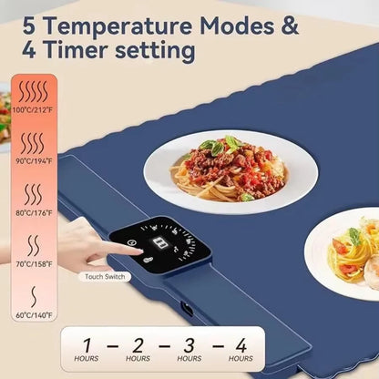 Skanto Skanto | Safe Heat Roll-Up Electric Food Warmer Mat