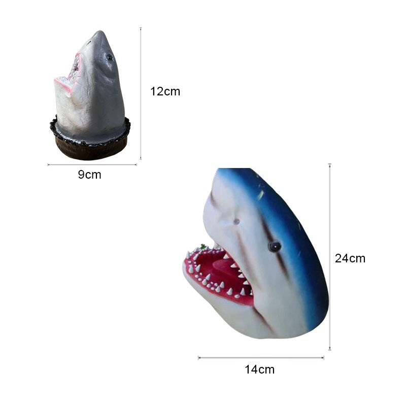 Garden Art Shark Figure Decoration | Bowlift
