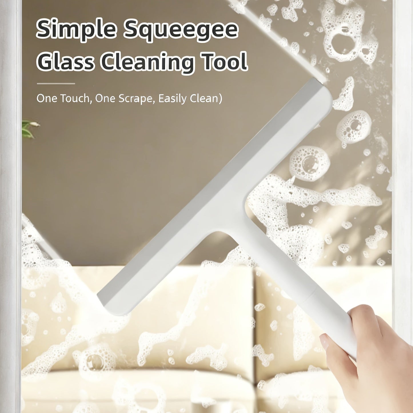 Silicone Shower Squeegee | 24 cm wide blade | Brehn