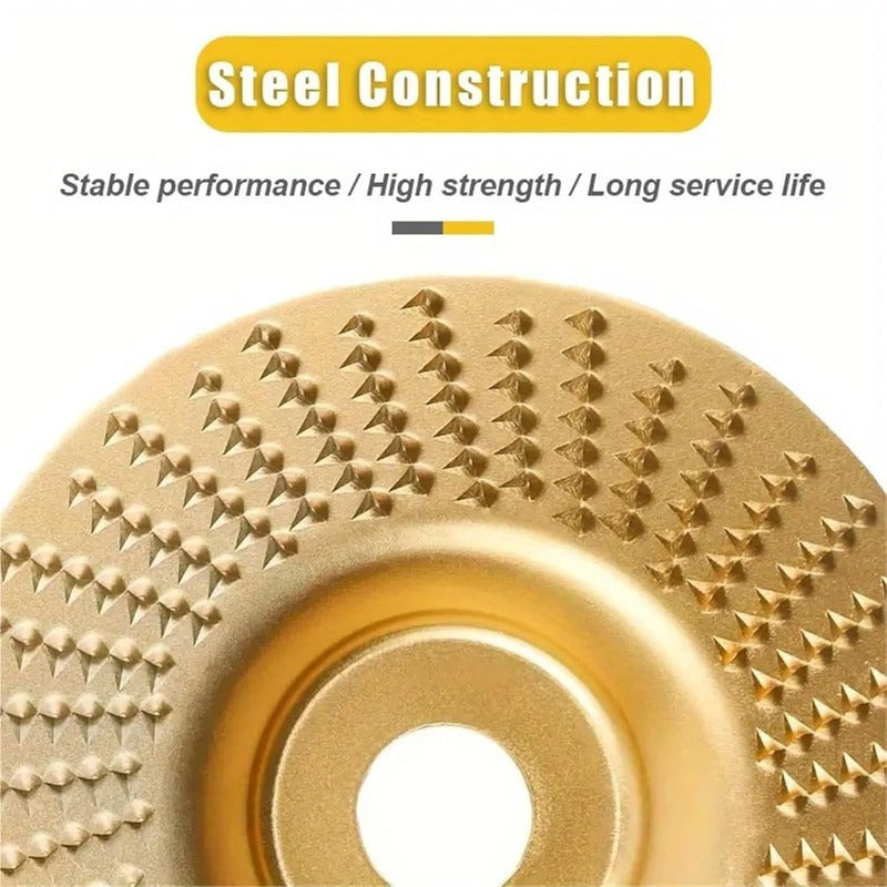 BowLift | Slope-Type Wood Carving Disc for Angle Grinder