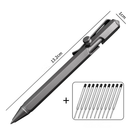 BowLift | Tactical Titanium Alloy Self-defense Signature Pen