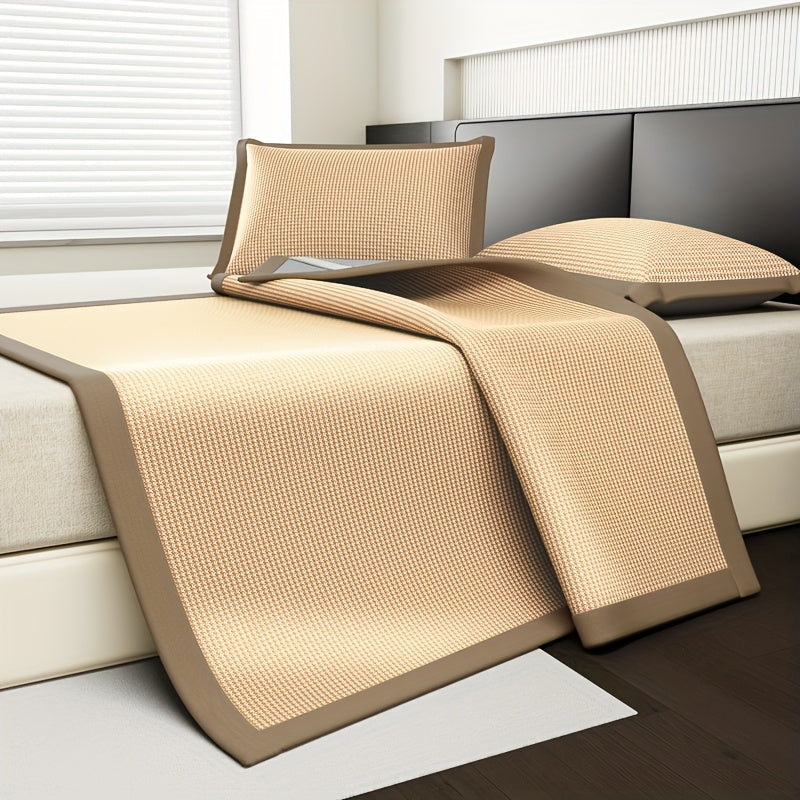 Skanto | AeroCool Cooling Mattress Protector – Breathable Ice Silk Bed Cover for Hot Sleepers