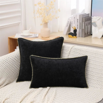 BowLift | Soft Chenille Velvet Throw Pillow Cover