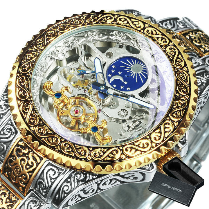 BowLift | Vintage Moon Automatic Tourbillon Watch