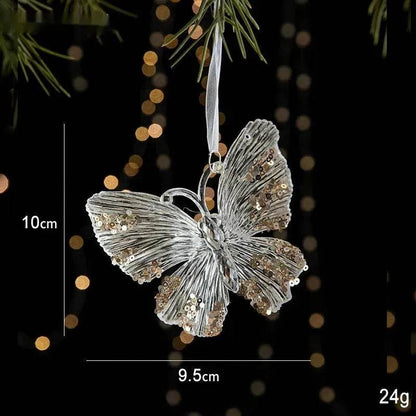 Skanto | Christmas Decorations Sequins Acrylic Transparent Pendant