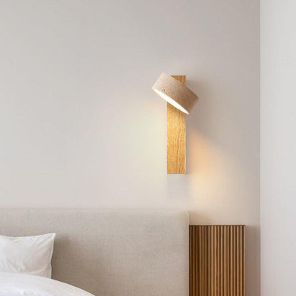 Skanto | Ivory Travertine Wall Lamp