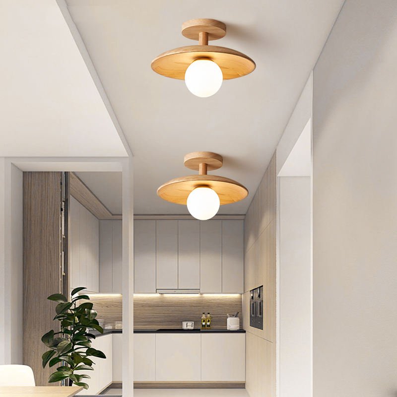 Stylish Japanese Ceiling Lamp - ZenGlow | Skanto