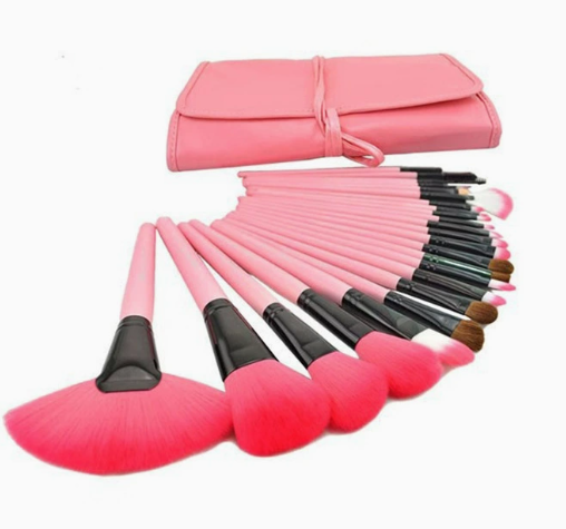 BowLift | 24 Piece Makeup Brush Set with Bag – The Perfect Makeup Companion