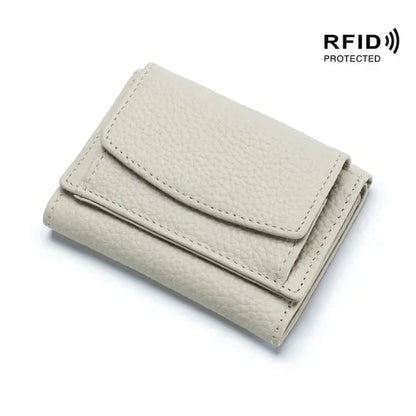 BowLift | RFID Blocking Wallet | Compact Leather Card Holder | Slim Travel Accessory for Men & Women