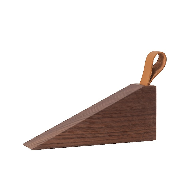 BowLift | NordGrip Wooden Doorstop – Scandinavian Design with Non-Slip Base