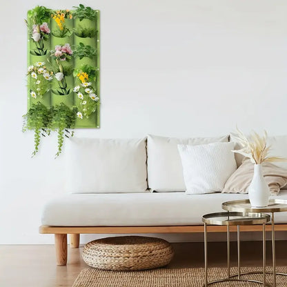 BowLift | Felt Plant Bag for Vertical Wall Mounting – Three-dimensional, Non-woven Plant Bag