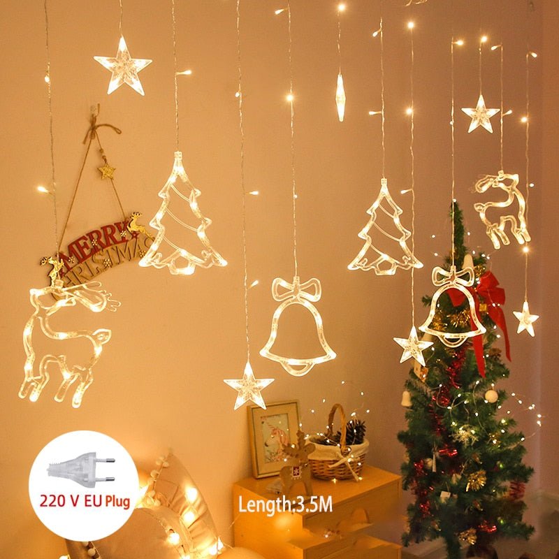 Skanto | Fairy String Lights with Heart-Shaped Design
