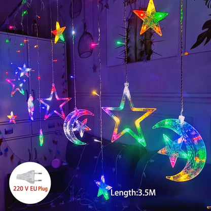 Skanto | Fairy String Lights with Heart-Shaped Design